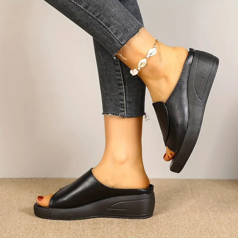 UseFlex – Comfortabele Damesmuil met Sleehak CloudLift™